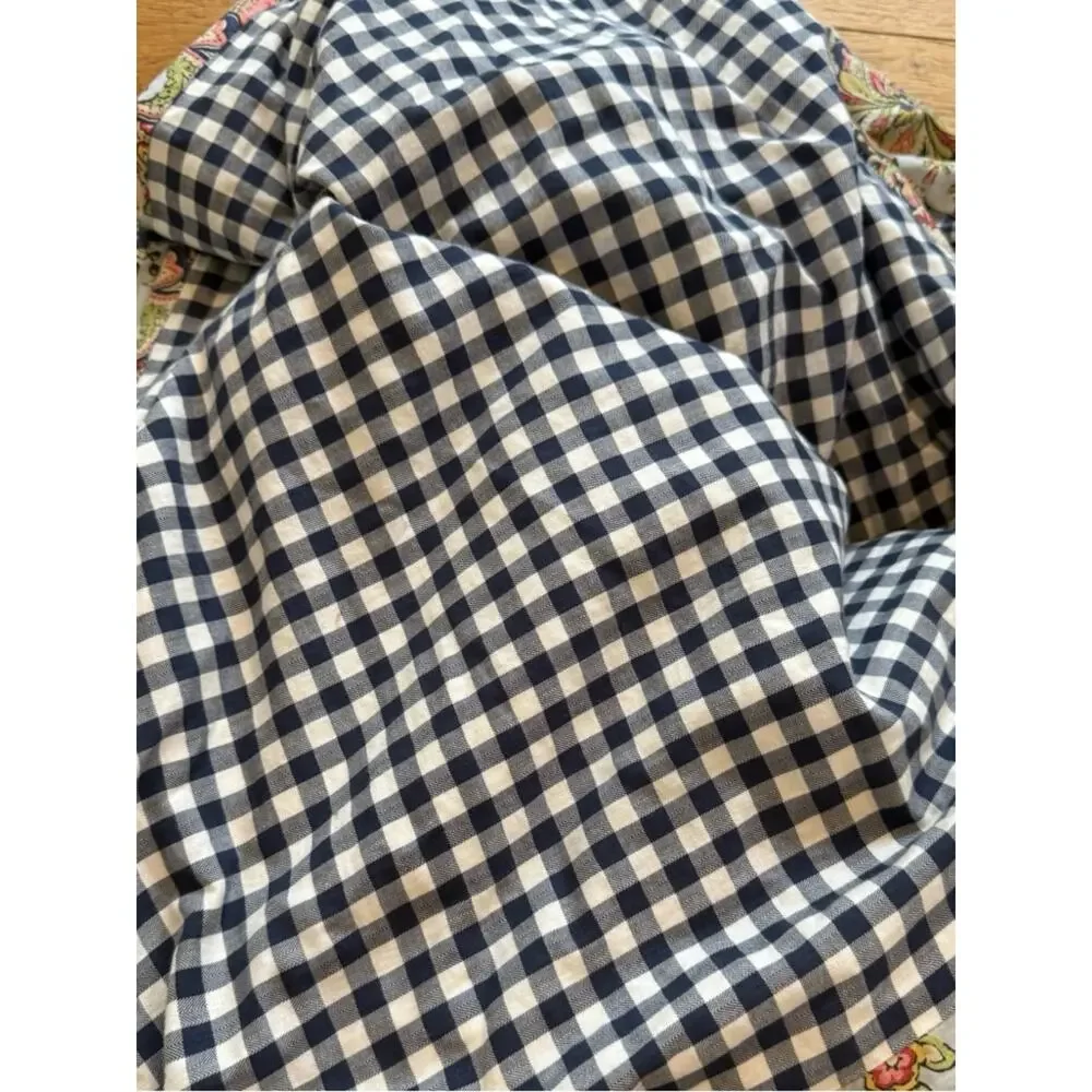 NWOT Pottery Barn Organic Cotton Florentine Queen Duvet Cottagecore Bedding